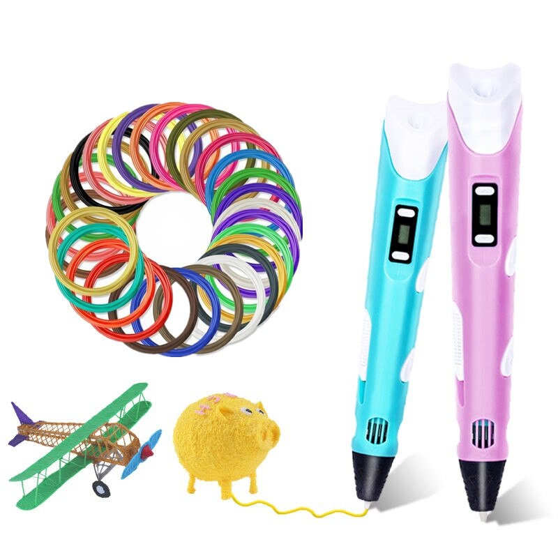3D Printer Pen Arts Pen Making Doodle Arts Crafts Printing Drawing Pen Children Creativitive toys for Kids Hobby Plastic for 3d