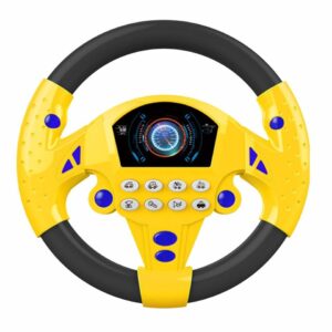 Electric Toy Musical Instruments for Kids Baby Steering Wheel Musical Developing Educational Toys Game Climbing Frame